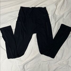 Namarie Black Women's Leggings with Side Pocket